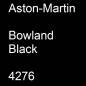 Preview: Aston-Martin, Bowland Black, 4276.